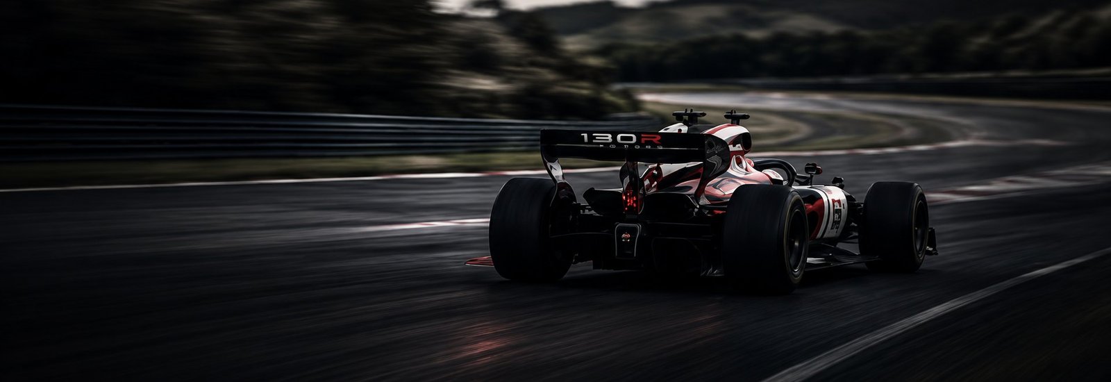 Curva 130R del circuito de Suzuka